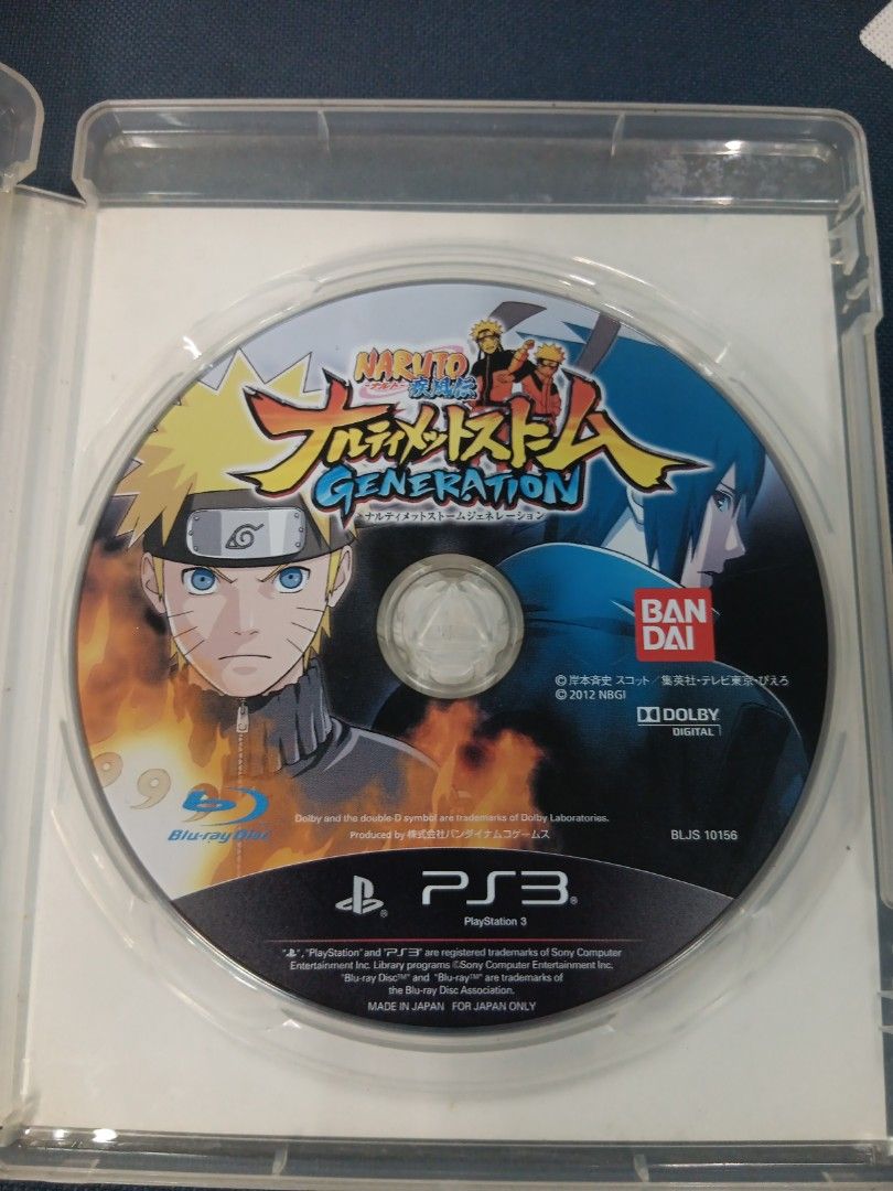 PS3 Naruto Generation (Category: PlayStation) located in Manila. Submitted by ayinong0453384 (Listing ID 1296607720, Image 3). Description: item is in excellent condition mint working pm for order.
