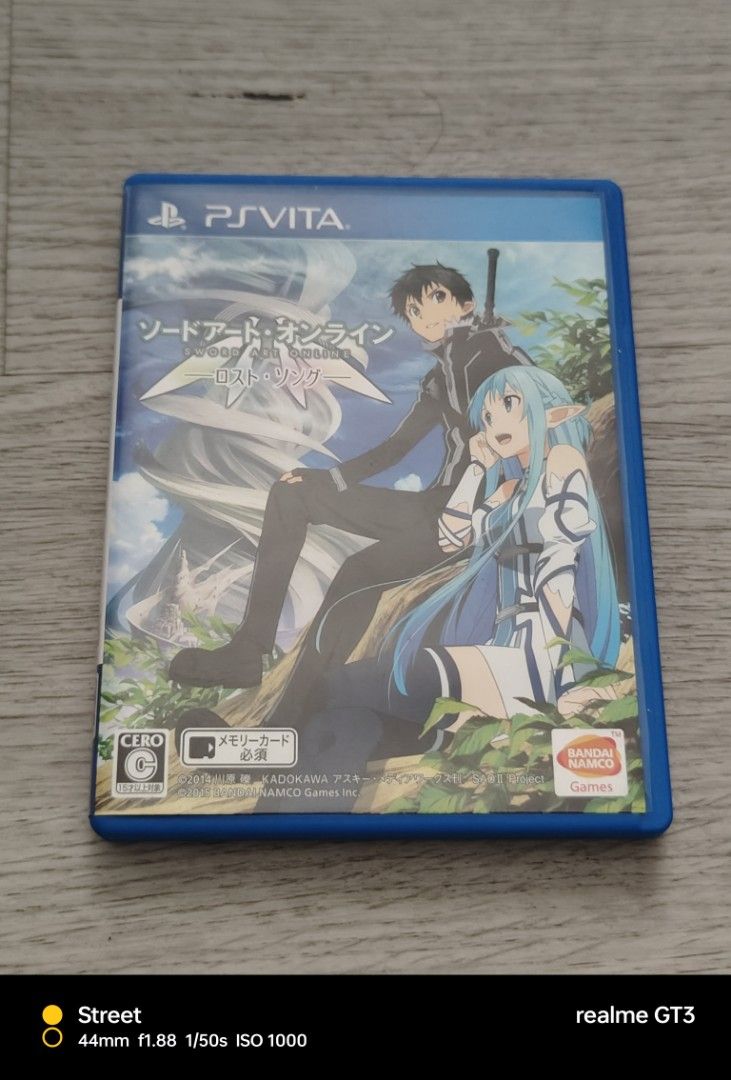 Psvita Sword art online lost song soa ps vita playstationvita playstation  vita play station vita game games playstation play station, Video Gaming,  Video Games, PlayStation on Carousell