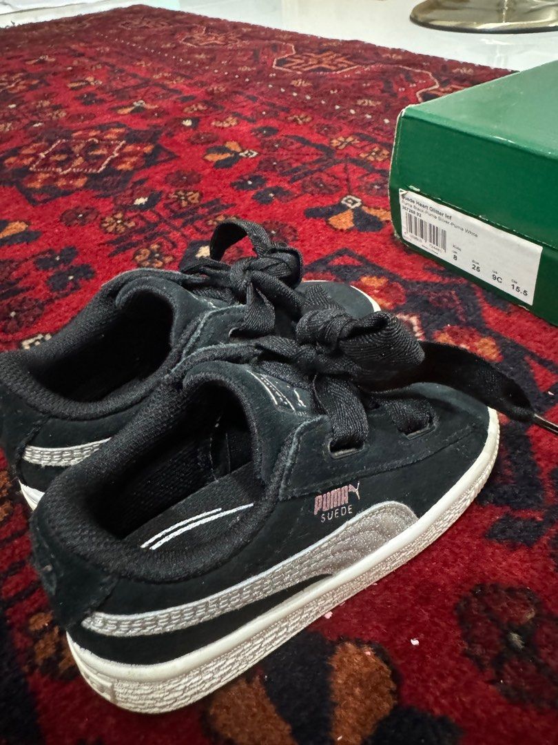 Puma suede glitter clearance