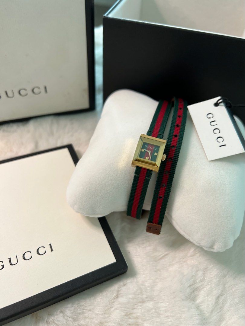 SALE Authentic Gucci mini double strap dress watch