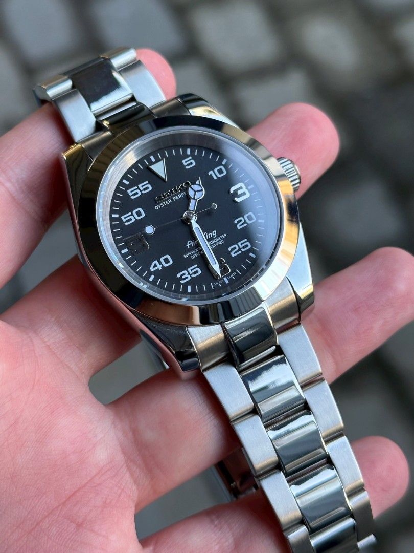 Seiko Airking Mod 41mm, Men's Fashion, Watches Accessories