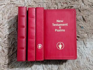 [Set of 6] NEW TESTAMENT AND PSALMS / SMALL BIBLEs (Preloved)