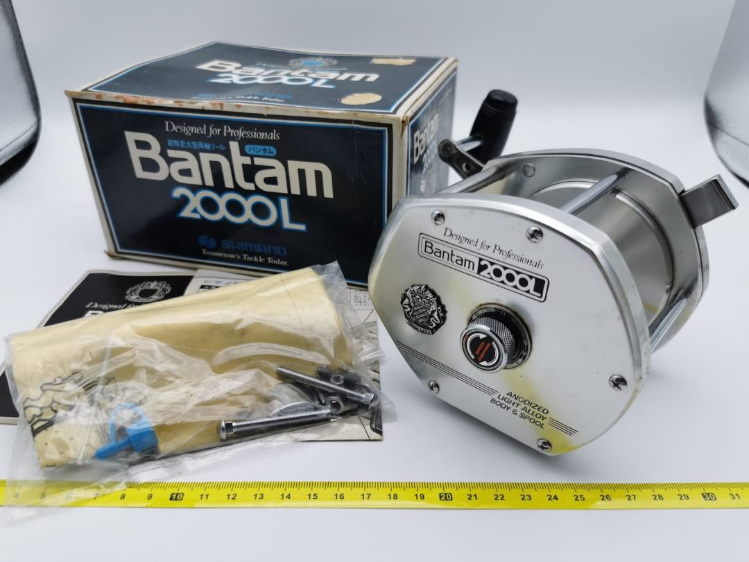 Shimano Bantam 2000L (vintage 1980), 運動產品, 釣魚- Carousell