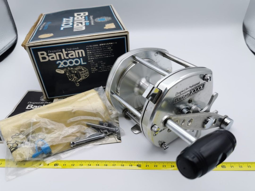 最大15%OFFクーポン Shimano Carousell 釣魚- 運動產品, 1980), (vintage 2000L Bantam リール