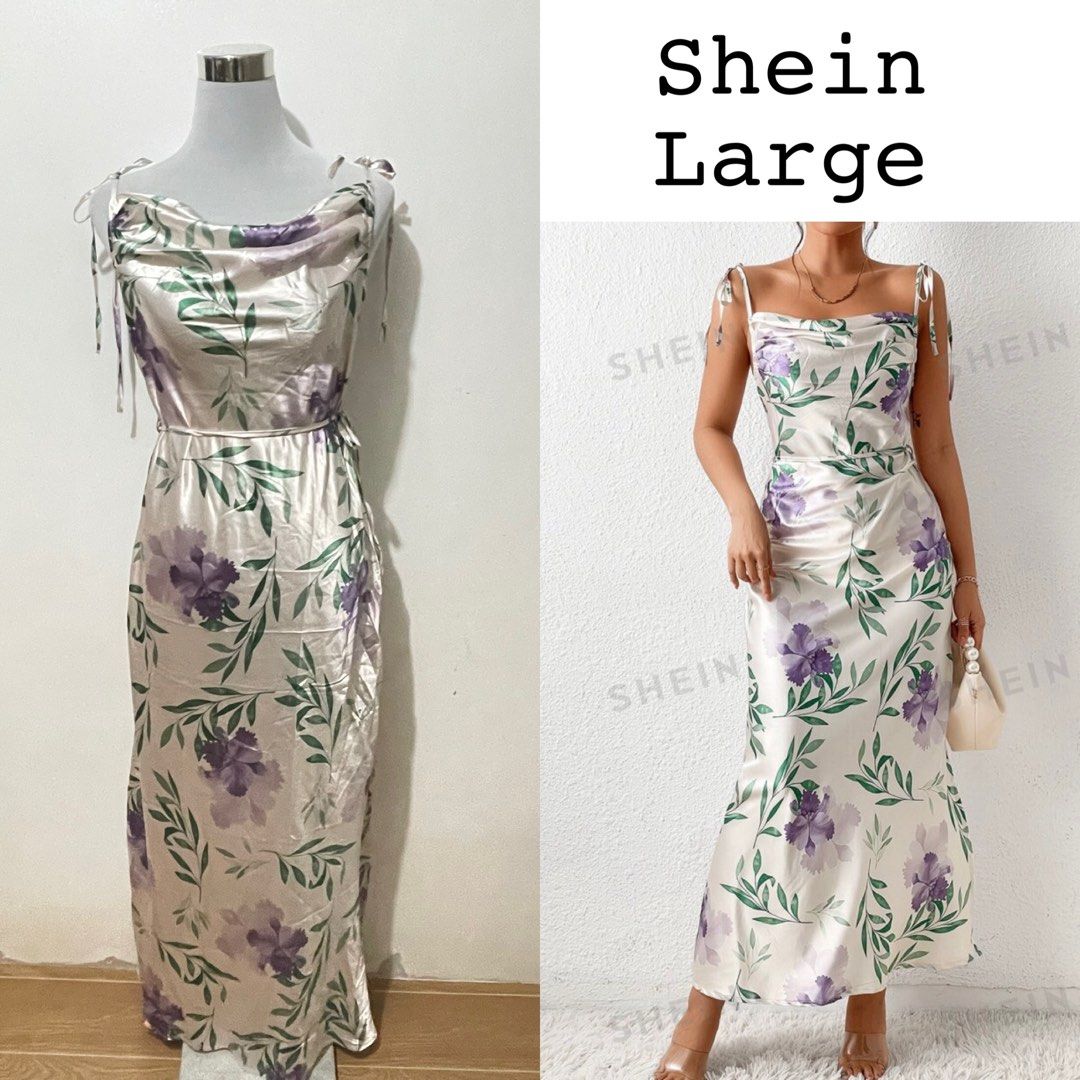 Silk floral maxi dress (Category: Dresses) located in Magalang. Submitted by stylerph (Listing ID 1296596517, Image 1). Description: .