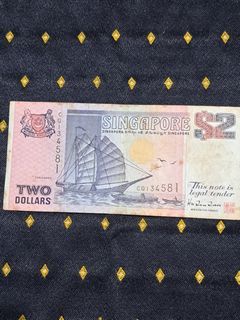 Singapore 2 Dollar Ship Series