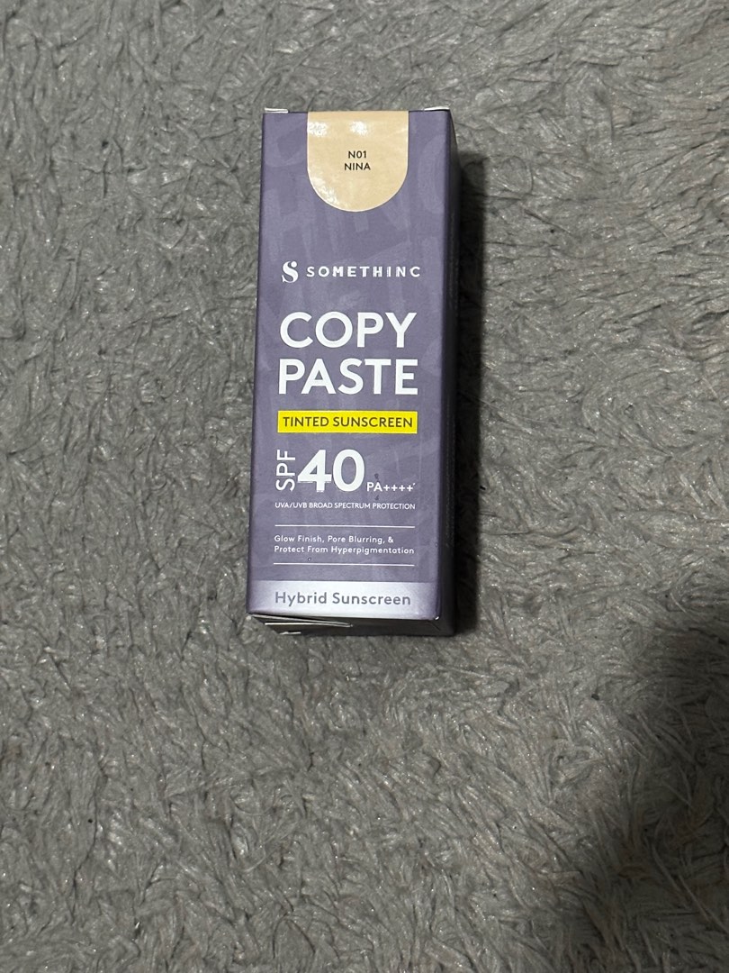 SOMETHINC Copy Paste Tinted Sunscreen SPF 40 PA++++ - Skin Tint shade ...