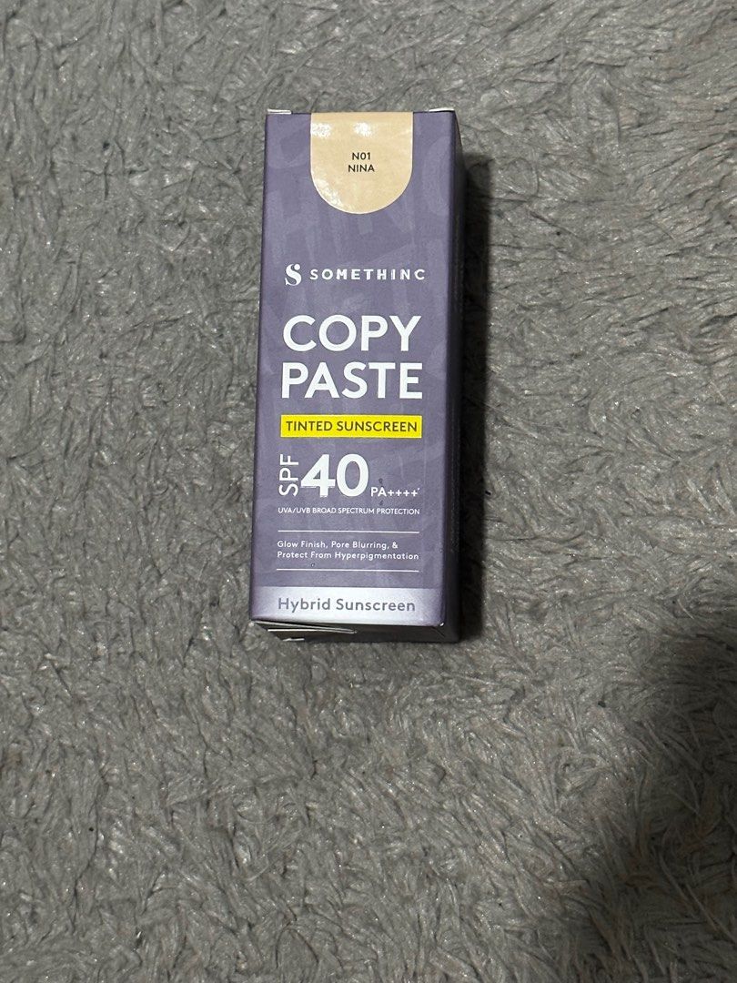 SOMETHINC Copy Paste Tinted Sunscreen SPF 40 PA++++ - Skin Tint shade ...