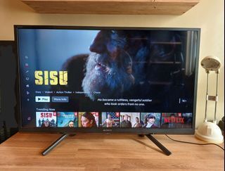 Sony Smart TV Netflix YouTube Ready Wifi 32 inch HD Prime Video USB Bravia