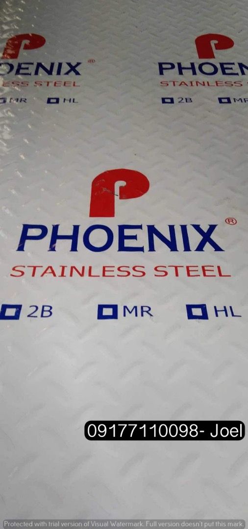 Stainless steel checkered plate (Category: Construction & Building Materials) located in Manila. Submitted by joeyroque09 (Listing ID 1296642904, Image 3). Description: stainless steel checkered plate Specs : 202 .7mm x 4x8ft .