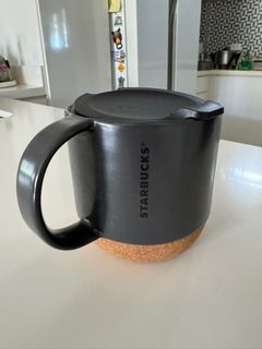 Starbucks cork mug - black