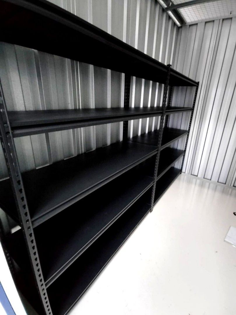 STURDY RACKS SHELVINGS SHELVES SHELF STOREROOM KITCHEN BOMBSHELTER ...