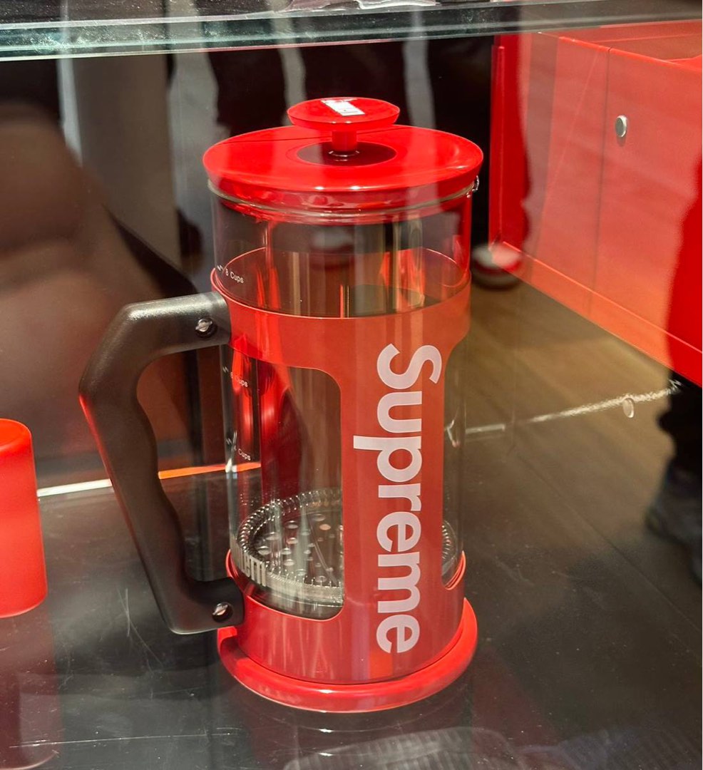 Supreme / Bialetti 8-Cup French PressRed