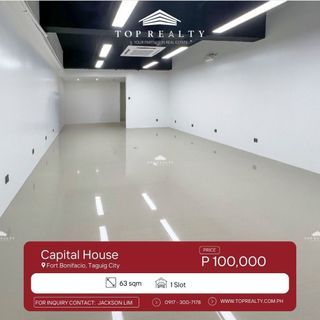 Taguig City, Office Space for Rent in Capital House