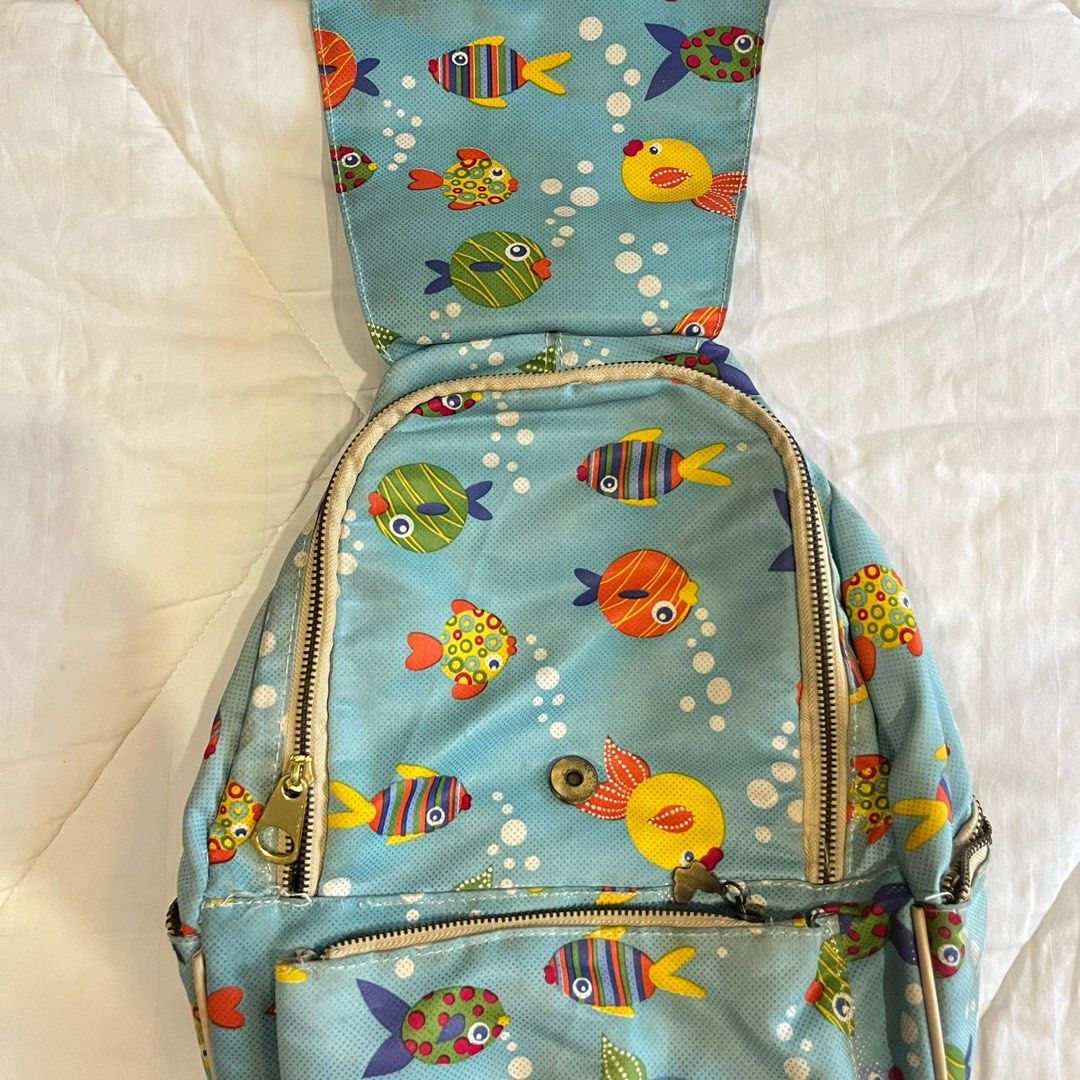 Tas Anna Sui Backpack Mini, Fesyen Wanita, Tas Dompet di Carousell