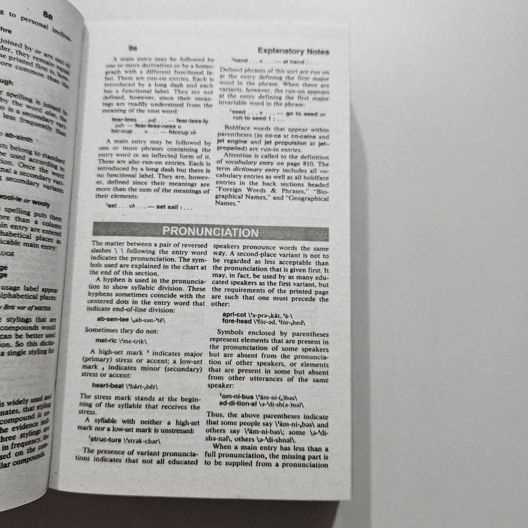 Thr Merriam Webster Dictionary New edition (Category: Textbooks) located in Manila. Submitted by bookshop050960392 (Listing ID 1296671747, Image 2). Description: welcome to my shop available Accounting Books Engineering Books pm me for more questions thank you for shopping 🛍.