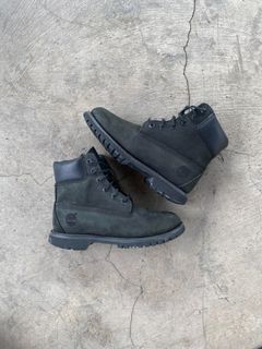 Timberland 6 inch Black Boots