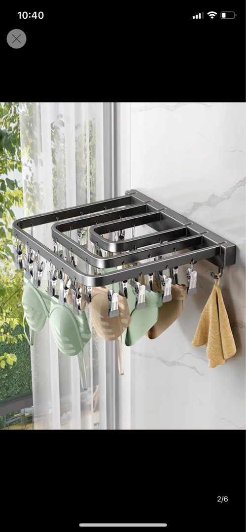 Wall clip hanger shop