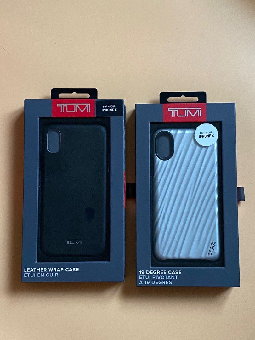 Tumi leather wrap case iphone x 2025