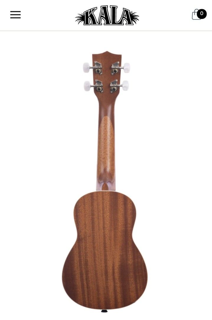 Ukelele Soprano by KALA (Category: Musical Instruments) located in Las Pinas. Submitted by ppprds (Listing ID 1293802387, Image 3). Description: Solid Mahogany - front, back and sides. No issues. Very Presentable. Bought in music store in Alabang Town Center for P4,500. Seldomly used. Will include the Travel bag and wall mount as free..