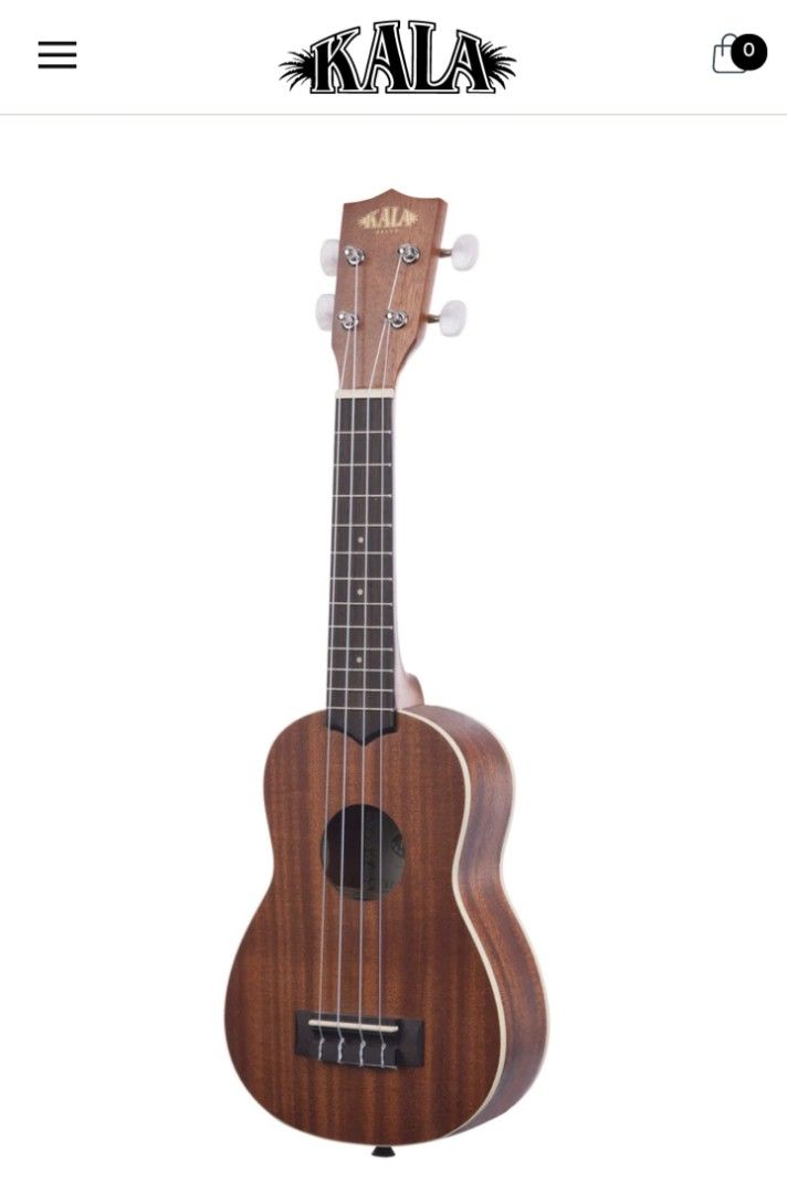 Ukelele Soprano by KALA (Category: Musical Instruments) located in Las Pinas. Submitted by ppprds (Listing ID 1293802387, Image 2). Description: Solid Mahogany - front, back and sides. No issues. Very Presentable. Bought in music store in Alabang Town Center for P4,500. Seldomly used. Will include the Travel bag and wall mount as free..