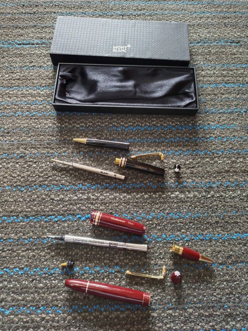 Untuk harga keduanya MONTBLANC MEISTERSTUCK pen original, Buku & Alat