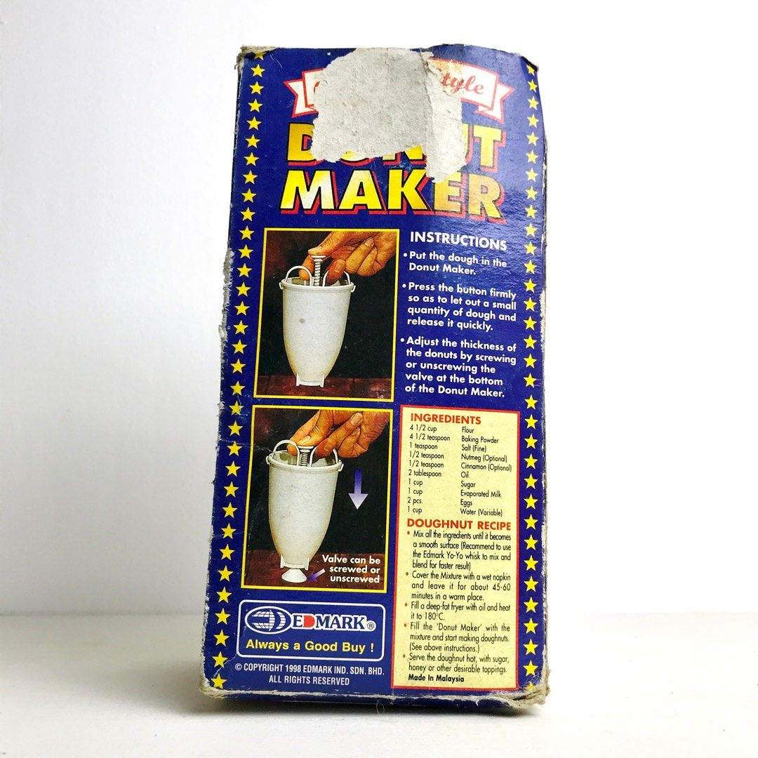 Vintage American Style Donut Maker (Category: Cookware & Accessories) located in Tagaytay City. Submitted by barenwolf (Listing ID 1296599624, Image 3). Description: .
