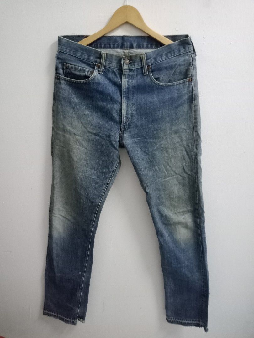 VINTAGE LEVIS 505 BIG E NON SELVEDGE SIZE 35