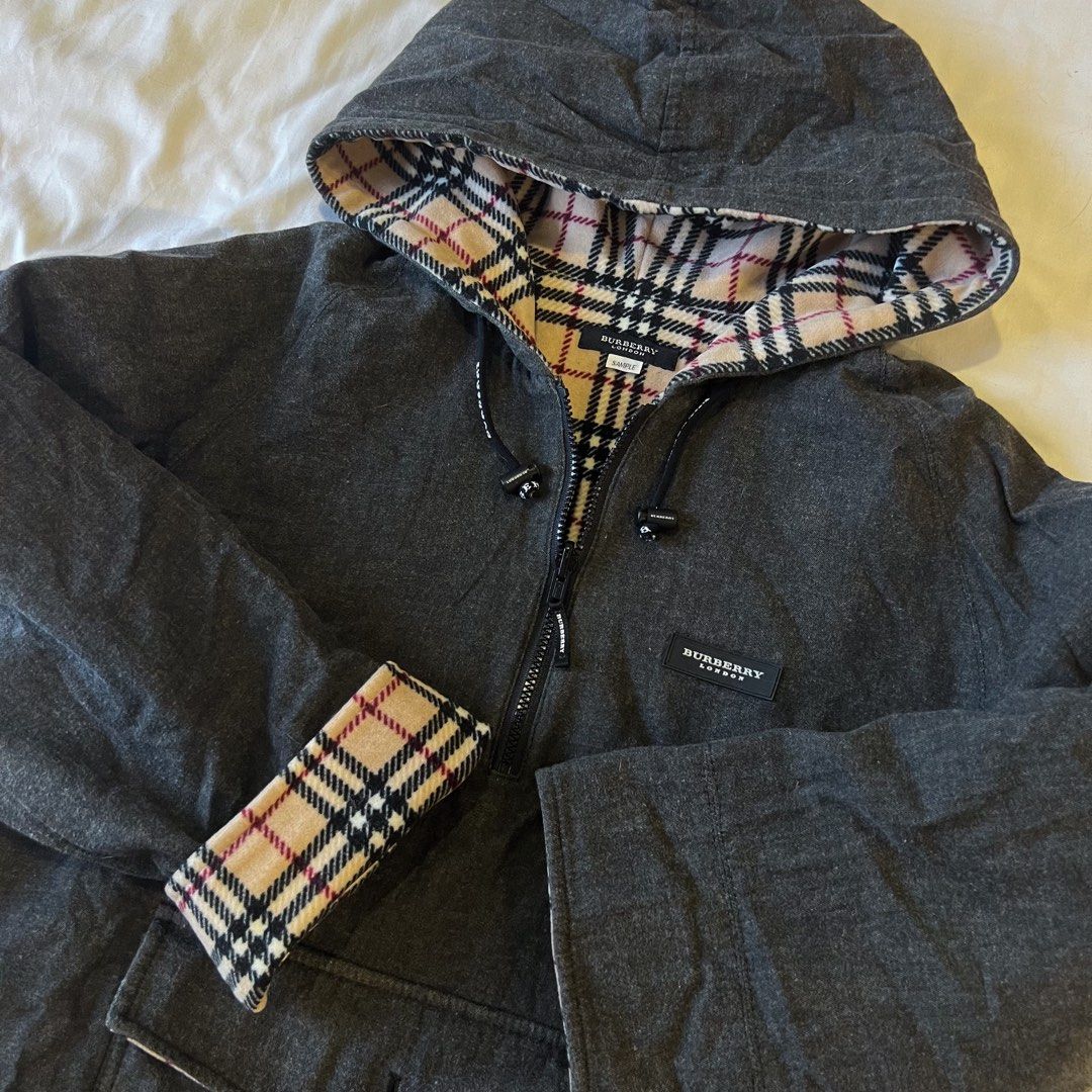 Burberry vintage coat zip new arrivals