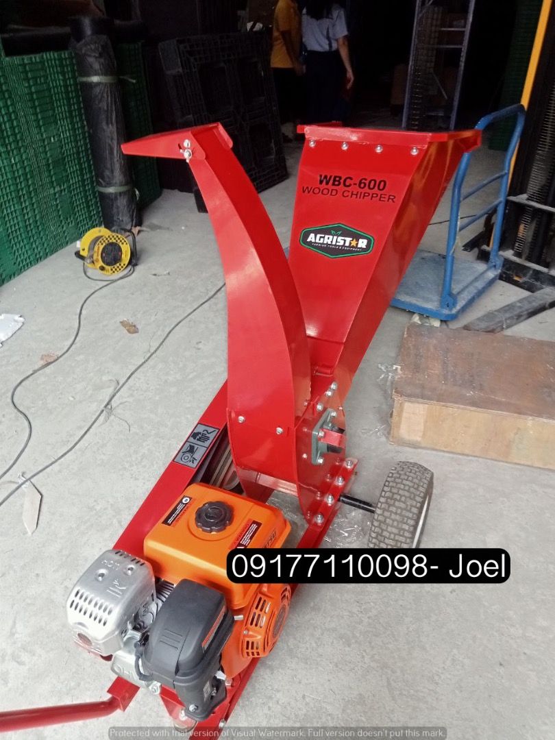 Wood Chipper WBC (Category: Construction Tools & Equipment) located in Manila. Submitted by joeyroque09 (Listing ID 1296644173, Image 2). Description: Wood Chipper WBC Specs: WBC -600 .
