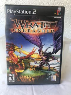 Wrath Unleashed Play Station 2  NTSC Original Complete   C2