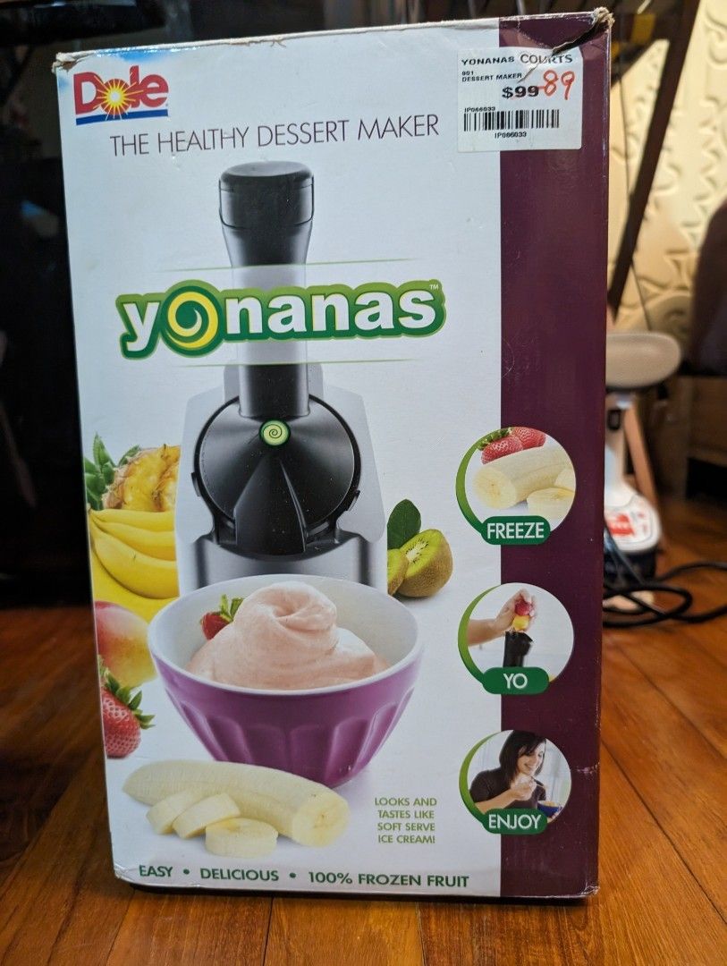 Yonanas blender ice cream maker TV Home Appliances Kitchen Appliances Juicers Blenders Grinders on Carousell