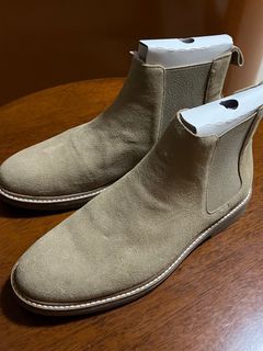 ZARA LEATHER SUEDE BOOTS