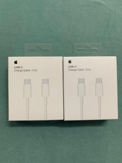 1 meter apple Macbook USB - C to USB - C  ( type c to type c ) charger cable