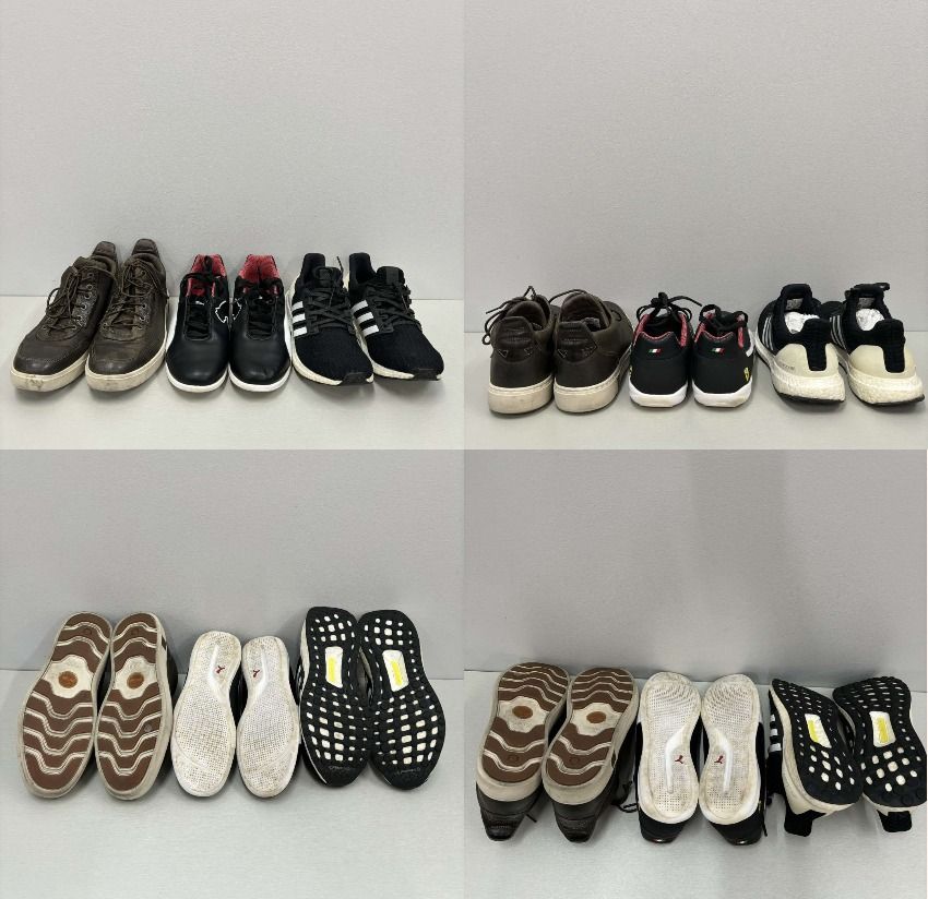 247001772 ADIDAS&NIKE&TIM SHOES SNEAKERS 6 SET, Luxury, Sneakers