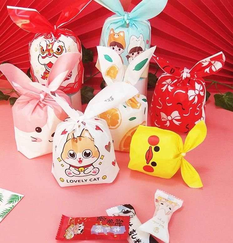 for 25 bags)Gift Bag Children Birthday Goodie Bag For Kids Candy