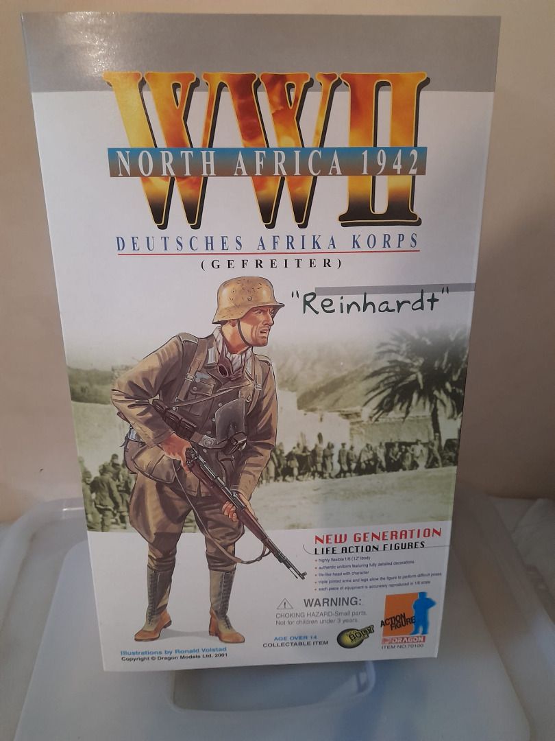 全新未開Dragon 威龍1/6 1:6 二戰兵人70100 WWII North Africa 1942 