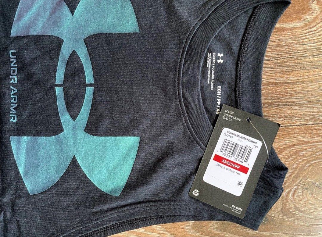 Under Armour Girl Boss Iridescent Muscle Tank Carousell