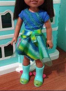 American Girl Wellie Wishers 14" Camille doll outfit