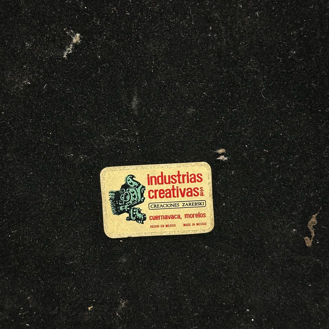 ANCIENT AZTEC GODDESS 1960s Crushed Green Malachite Industrias ...