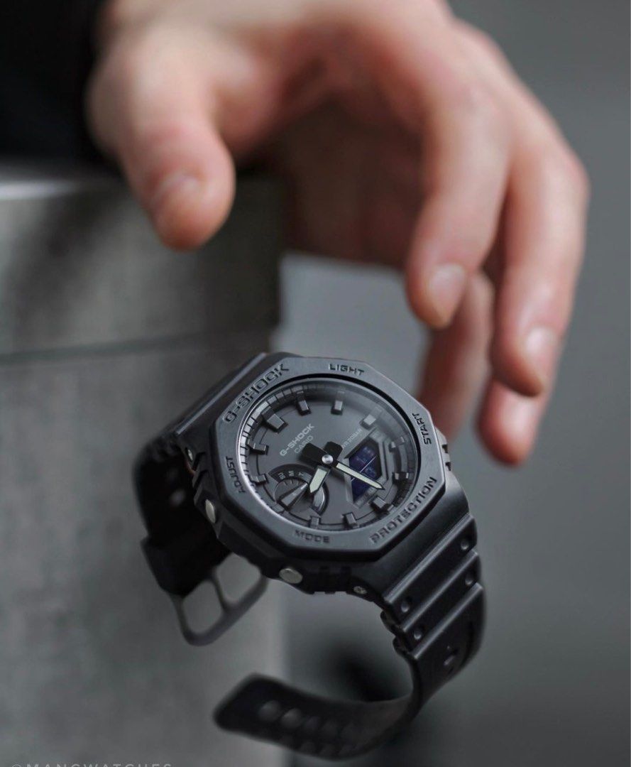 🔸Authentic casio Gshock G-Shock ga2100-1a1 GA-2100-1A1 all Black Casio  watch, Luxury, Watches on Carousell