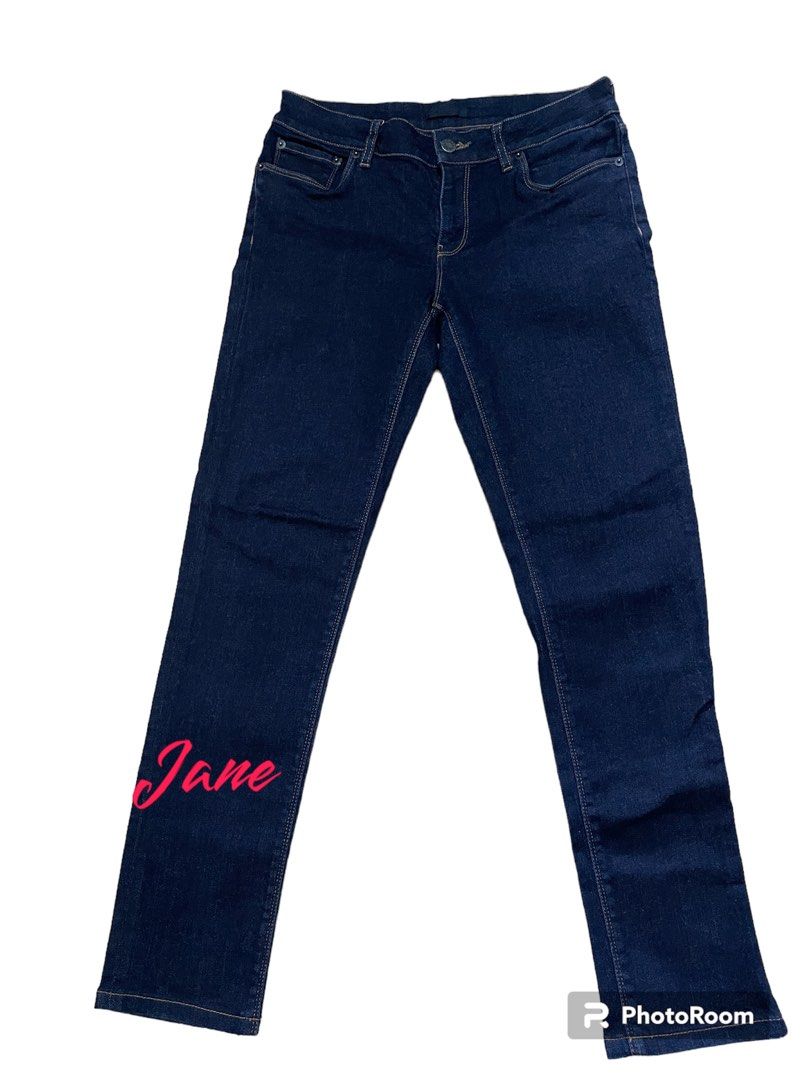 Authentic💯Prada Dark Blue Skinny jeans💯💯 (Category: Luxury Apparel) located in Tagum. Submitted by maryjanepradalux (Listing ID 1296787959, Image 1). Description: No inclusion No issue Good as new Bought from singapore Pm for more details.