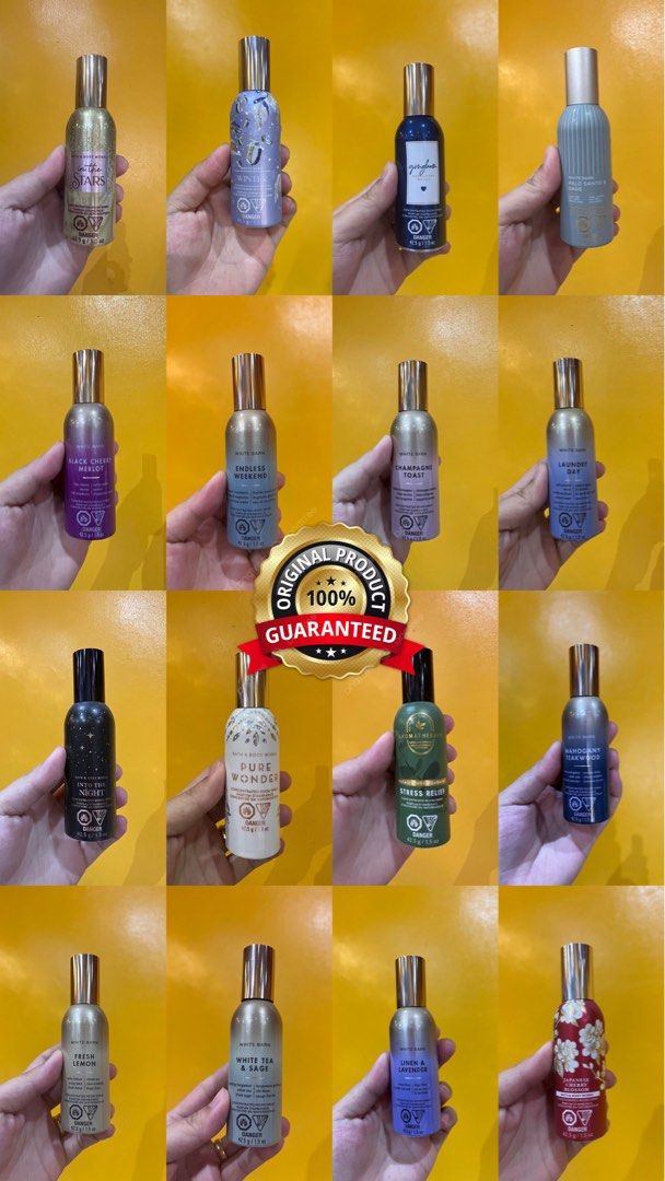 Bbw bath and body works room spray (Category: Home Fragrance) located in Mandaluyong City. Submitted by esscenthaus (Listing ID 1296868512, Image 1). Description: .
