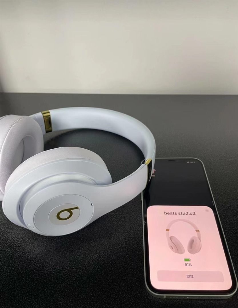 Beats studio 3 wireless white gold online