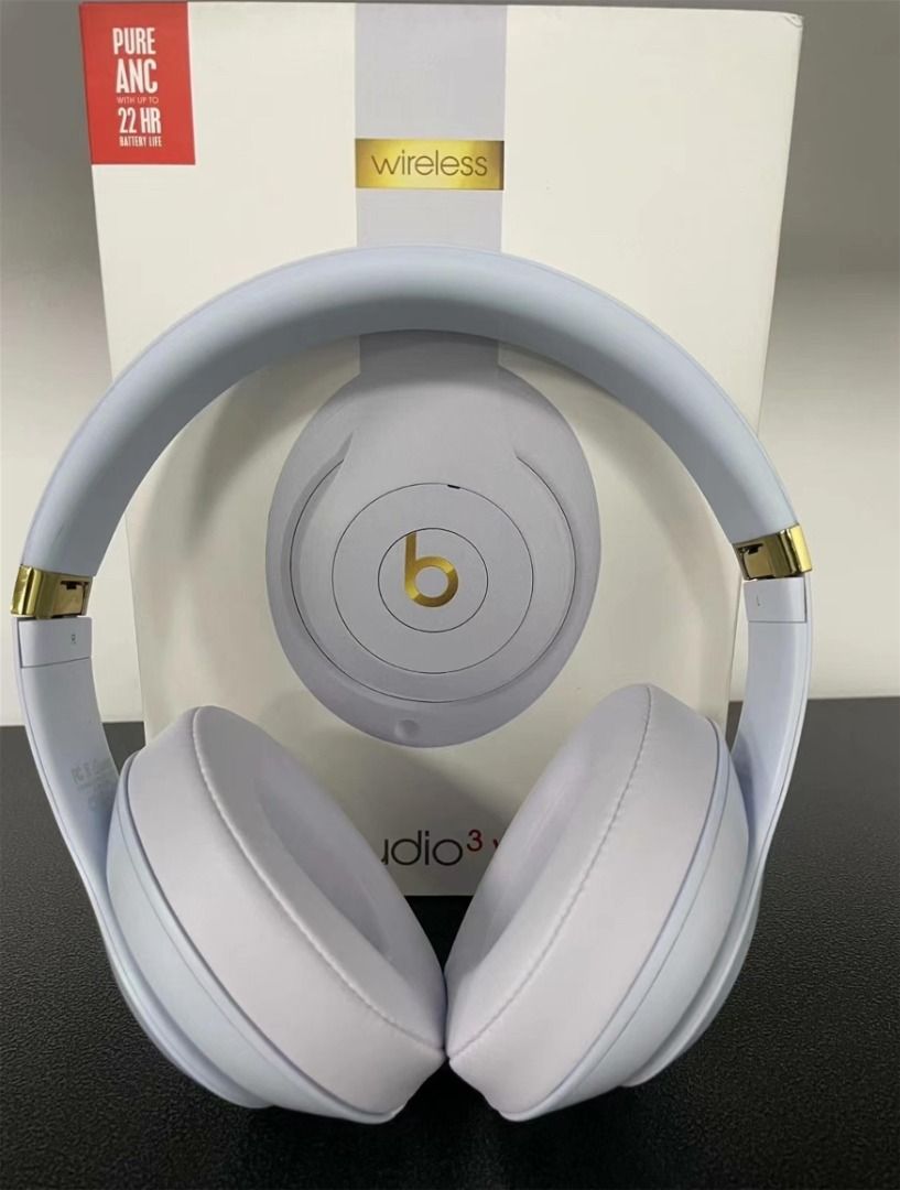 beats Beats Studio3 Wireless white gold Audio Headphones Headsets on Carousell