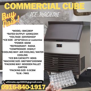BMC280P COMMERCIAL CUBE ICE MACHINE