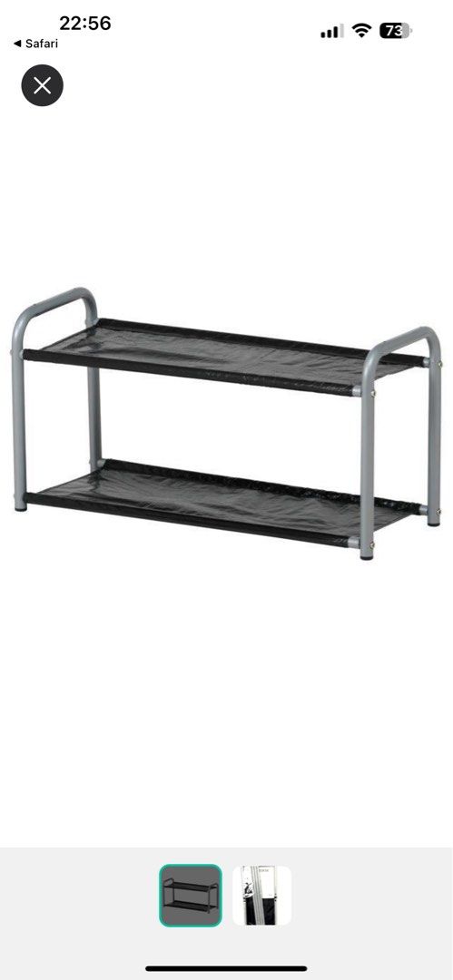 Ikea lustifik shoe rack outlet
