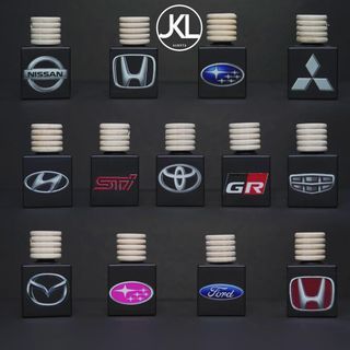 Premium Car Scent Hanging Diffuser Freshener Oil with Car Logo