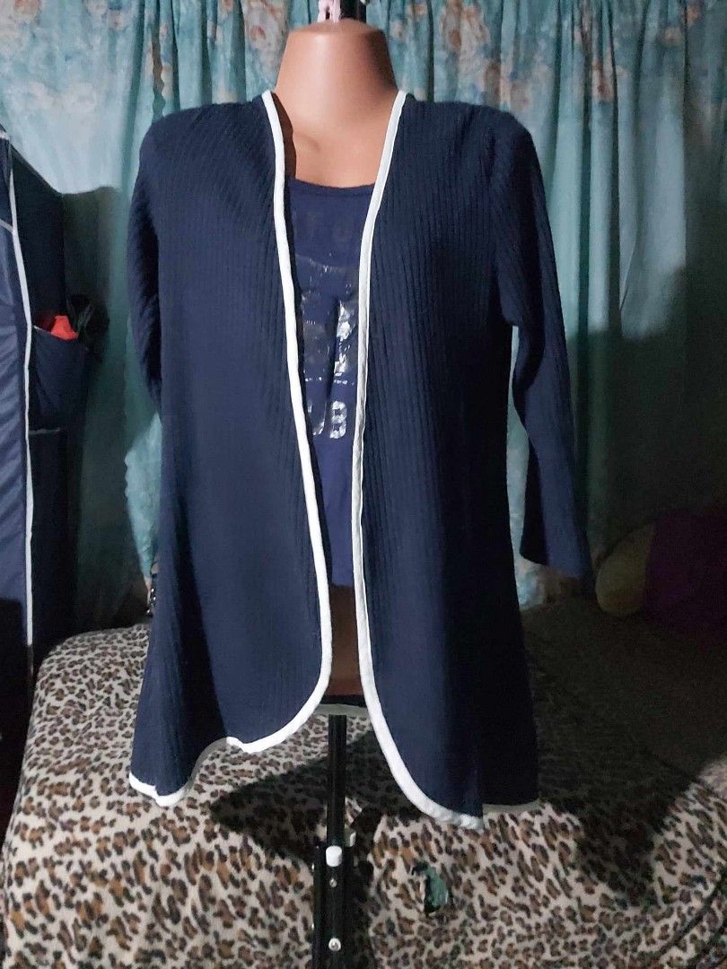 Cardigan navy blue online