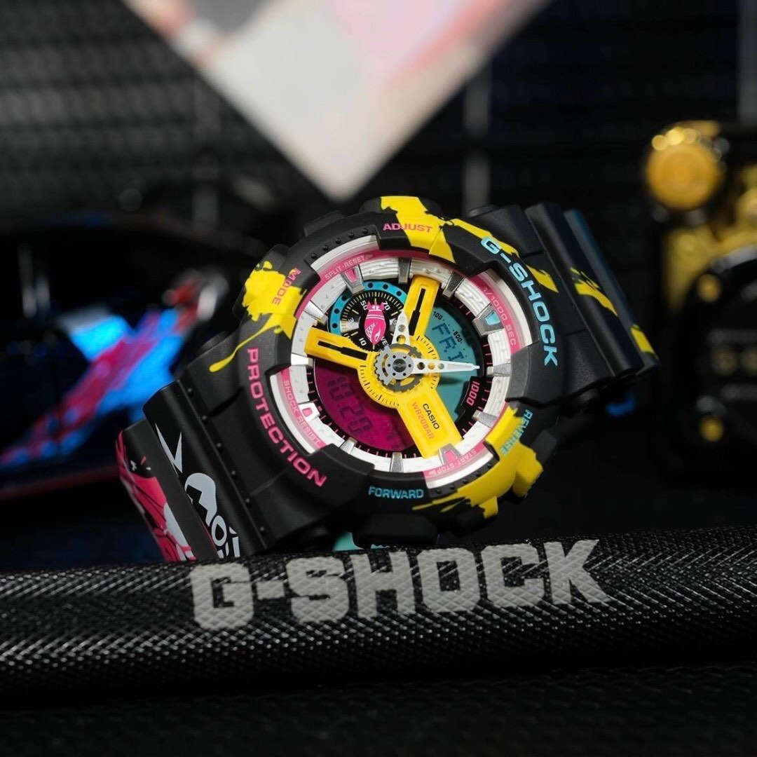 CASIO G-SHOCK watch X LOL JINX for men and women GA-110LL League